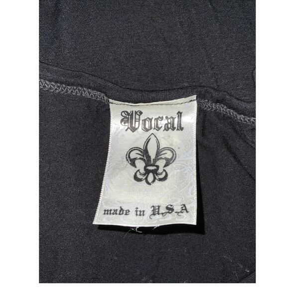 Vocal Y2K Tank Dress Tunic - Cross Design - Size Large - Picture 3 of 4